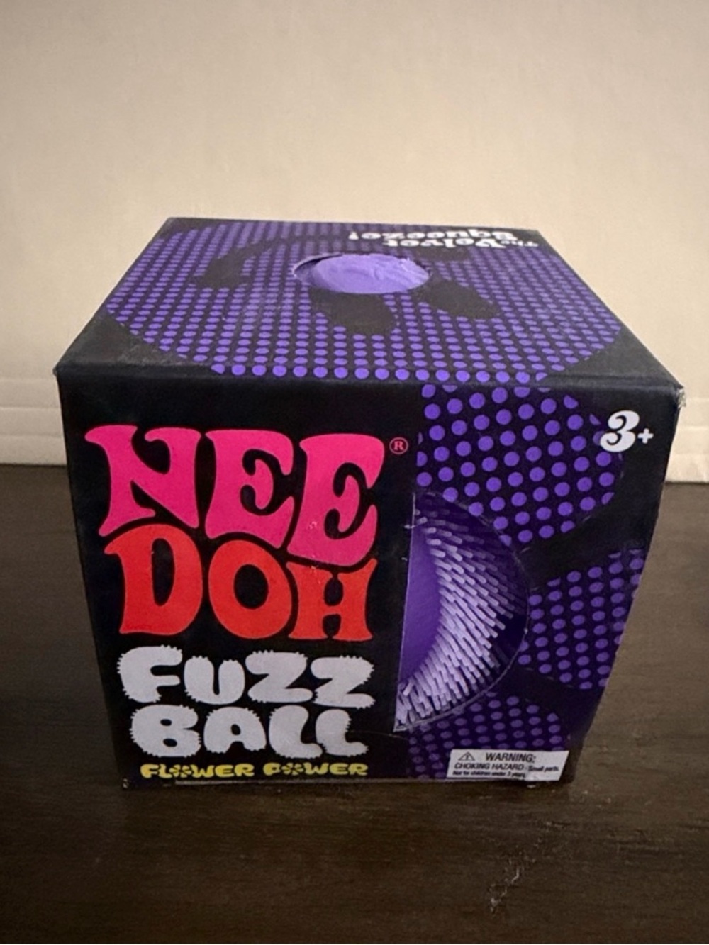 Purple Fuzz Ball - Kids Stress Relief Toy